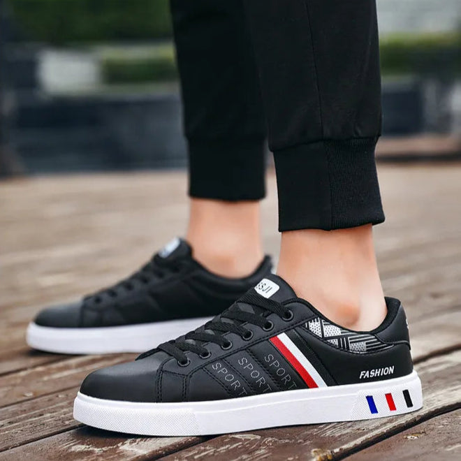 Tênis Masculino Casual em Couro - Laurent