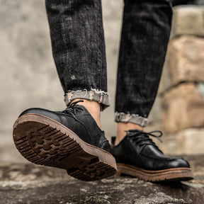 Tênis Casual Masculino em Couro Legítimo - Dorian