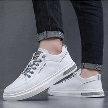 Tênis Masculino Casual em Couro e Macio - Roland
