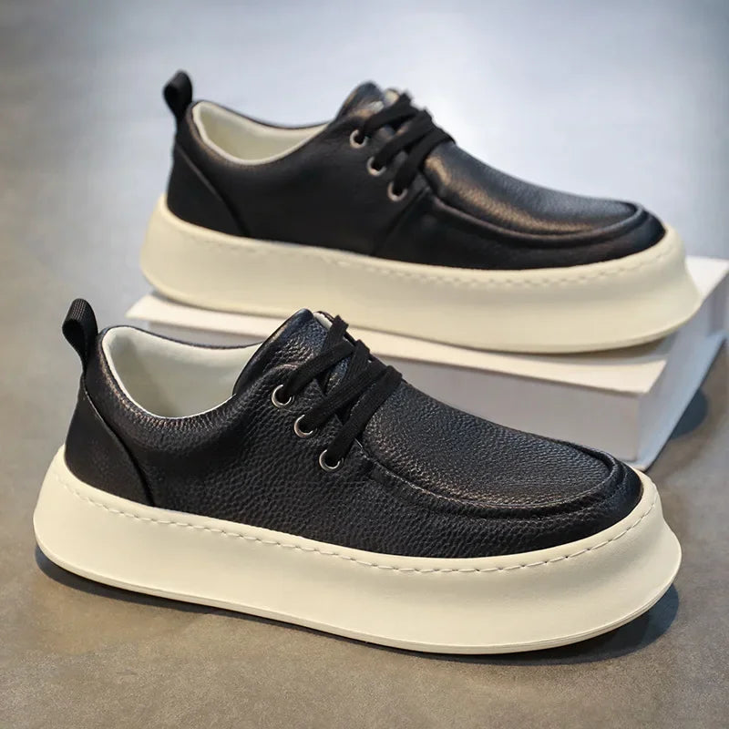 Tênis Masculino Casual em Couro - Adler