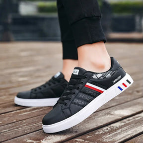 Tênis Masculino Casual em Couro - Laurent