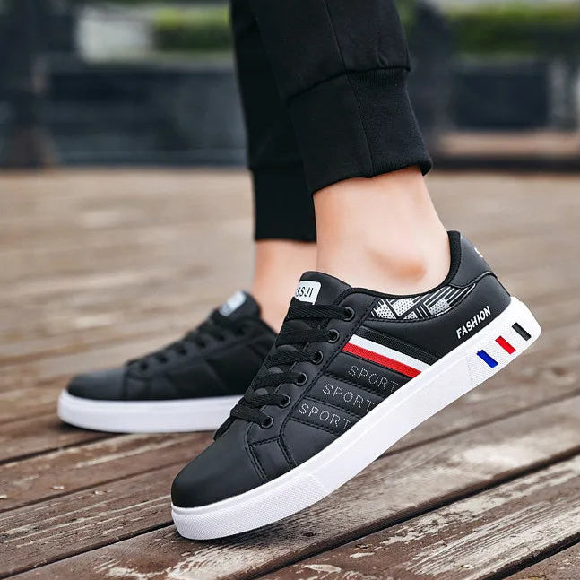 Tênis Masculino Casual em Couro - Laurent
