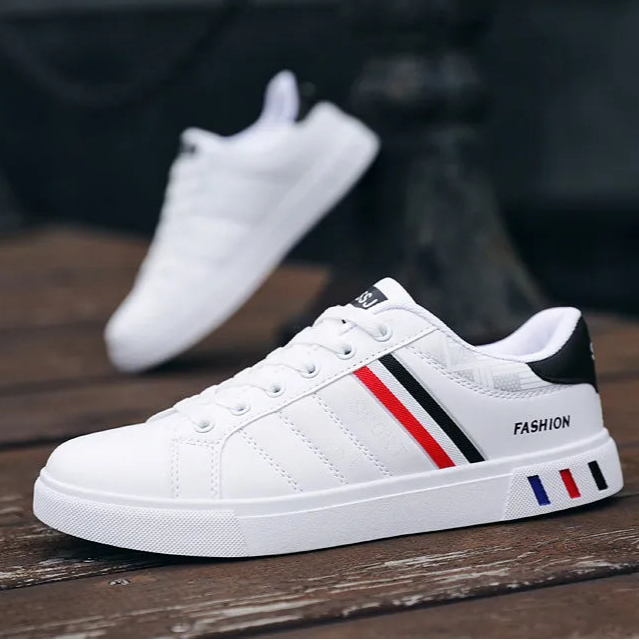 Tênis Masculino Casual em Couro - Laurent