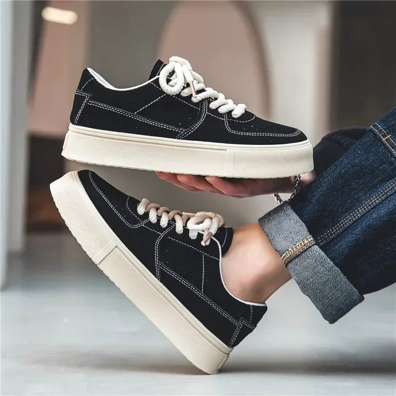 Tênis Masculino Casual em Flanela Premium - Marco