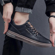 Tênis Masculino Casual em Couro e Macio - Roland