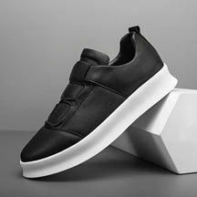 Tênis Masculino Casual Slip-On em Couro e Leve - Vittorio