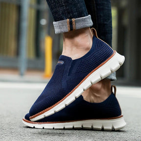 Tênis Masculino Casual Slip-On Respirável - Enzo
