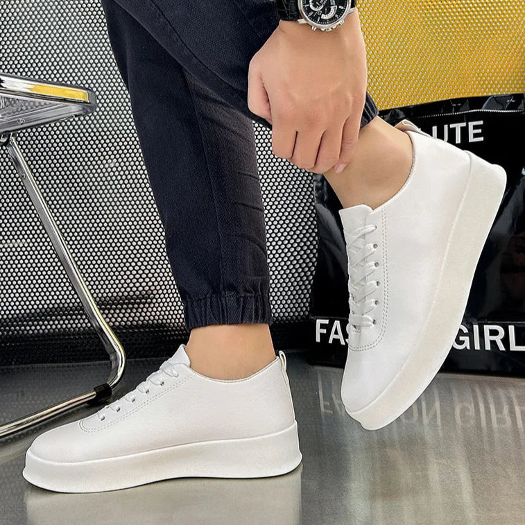 Tênis Masculino Casual em Couro - Fabian