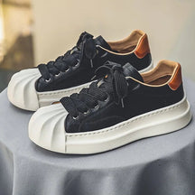 Tênis Masculino Casual em Couro - Leeds | Outlet