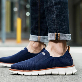 Tênis Masculino Casual Slip-On Respirável - Enzo